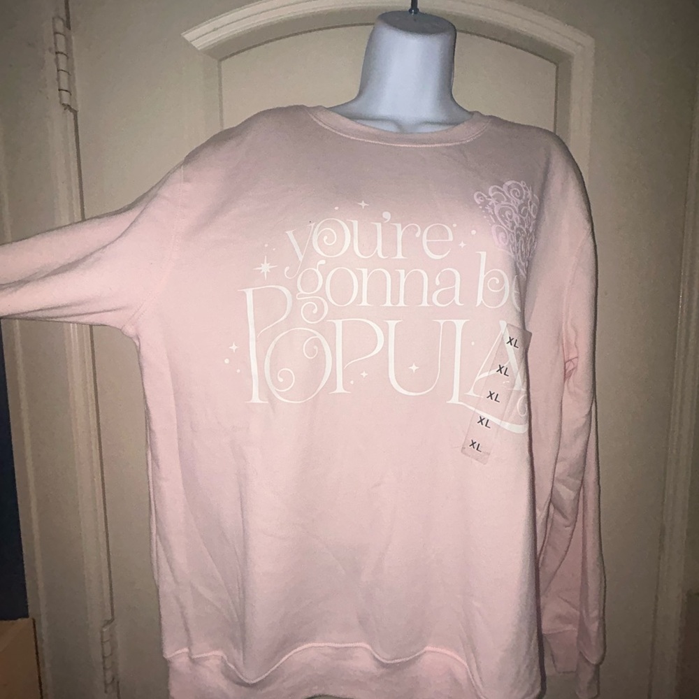 Pink WICKED Graphic Sweatshirt XL